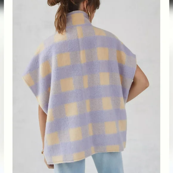 Anthropologie Andersen and Lauth Plaid Capelet - Picture 3 of 7